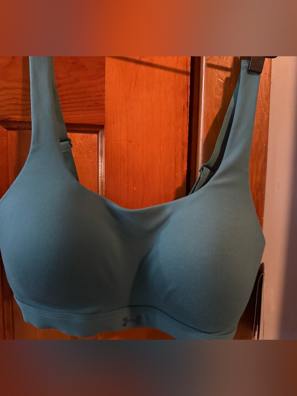 Under Armour Women's Padded Sports Bra - Teal